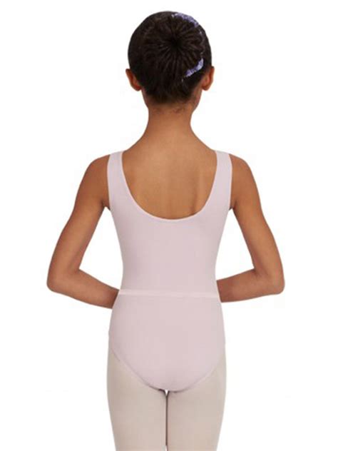 Capezio Pink V Neck Pinch Front Leotard W Belt Pink Princess