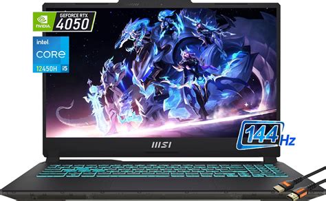 Amazon MSI Cyborg 15 6 FHD 144Hz Gaming Laptop Intel I5 12450H