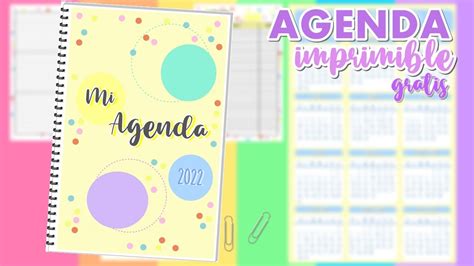 Agendas 2022 Para Imprimir Gratis