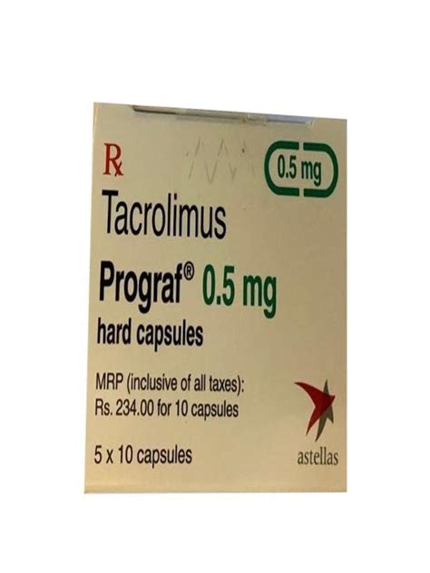 Astellas Tacrolimus Prograf Mg Capsules At Rs Box In Bengaluru