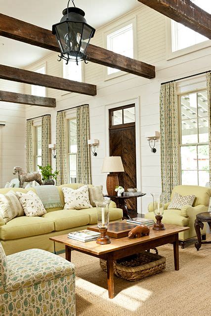 45 Comfy Farmhouse Living Room Designs To Steal - DigsDigs