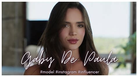 Gaby De Paula Model And Instagram Star A Showcase Of Beauty And Insights