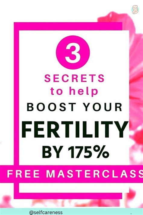 3 Secret Yo Help Boost Your Fertility Artofit