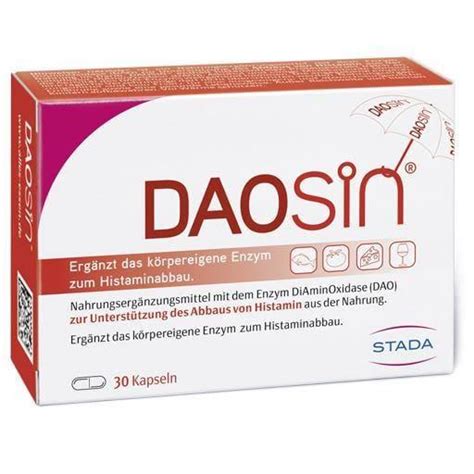 DAOSIN capsules 30 pc DiAminOxidase UK – ELIVERA UK