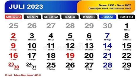 Ada Apa Tanggal 24 Juli 2023 Memperingati Hari Apa Cek Kalender Di