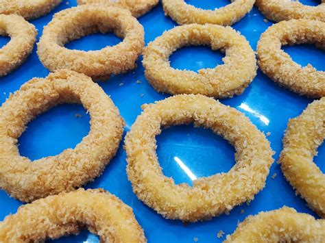 Frozen Seafood Breaded Squid Calamari Ring Sotong Ring Fried Squid Ring