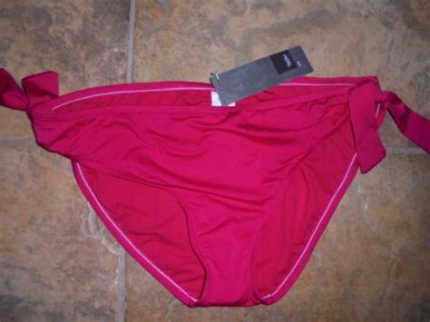 New Mossimo Red Hipster Bikini Swim Bottom Ebay