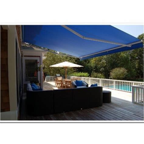 Aleko Retractable Motorized 16 X 10 Feet Home Patio Canopy Awning