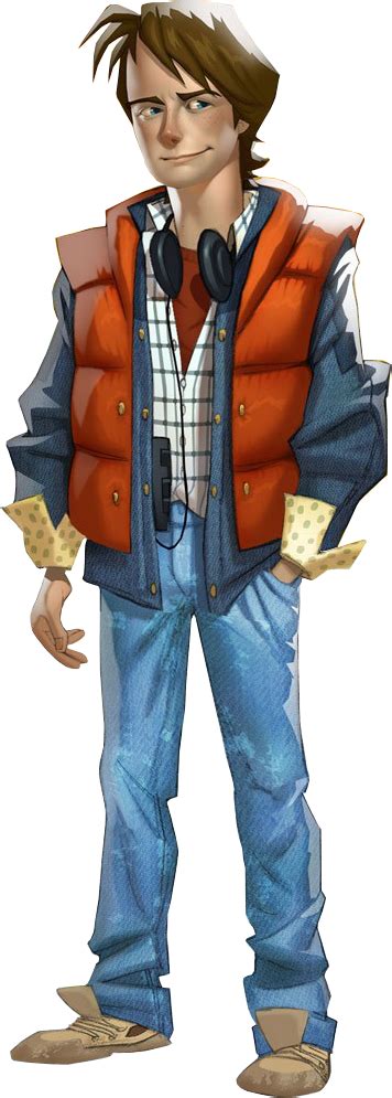 Marty Mcfly Png Png Image Collection