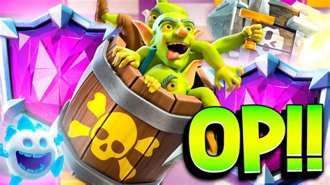 Ultimate Champion 8000 Trophies With 1 Best Logbait Deck Clash Royale Youtube