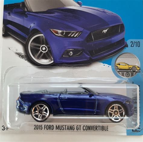 Hot Wheels 2015 Ford Mustang GT Convertible And 50 Similar Items