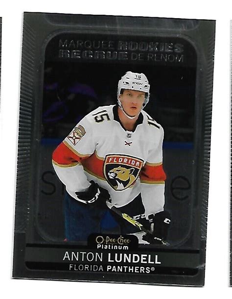 2021 22 Upper Deck O Pee Chee Platinum Marquee Rookies 296 Anton