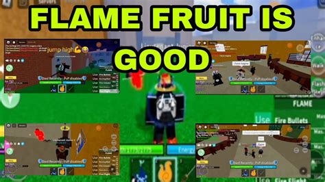 Blox Fruit Flame Fruit Is Good 👍 Youtube