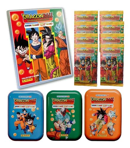 Dragon Ball Universal Coleccionador Panini Lata Sobres Env O Gratis