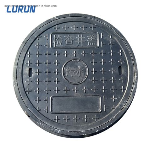 Fiberglass Round Electrical Manhole Covers With Composite Resin For