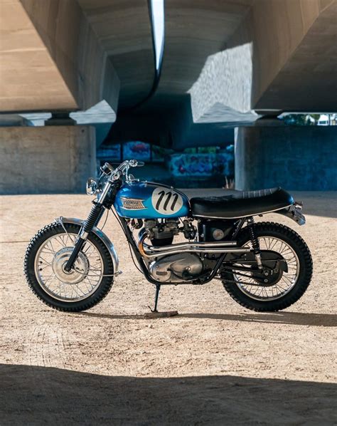 Desert Sled Perfection A Hand Built Triumph Tr Trophy