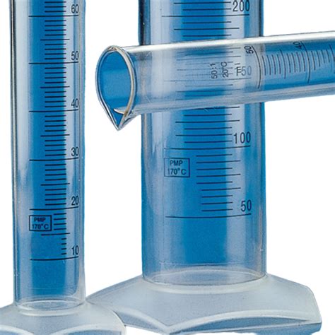 Graduated Cylinder PMP TPX Printed Graduations 10mL To 2000 ML EROHE