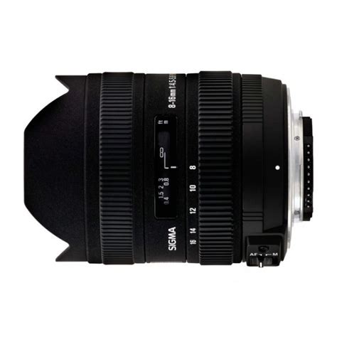 Объектив Sigma AF 8-16mm f/4.5-5.6 DC HSM Canon EF-S, Черный — купить в ...