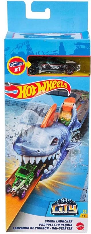 ZESTAW HOT WHEELS WYRZUTNIA REKIN TOR SAMOCHODOWY Cena Opinie Samochody I