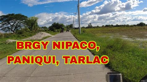 Brgy Nipaco Paniqui Tarlac RCLAGALAG TV YouTube