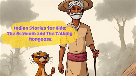 Indian Stories for Kids: The Brahmin and the Talking Mongoose - YouTube