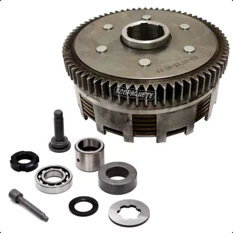 Clutch Embrague Completo Para Italika Z Z Negra Dm Meses Sin