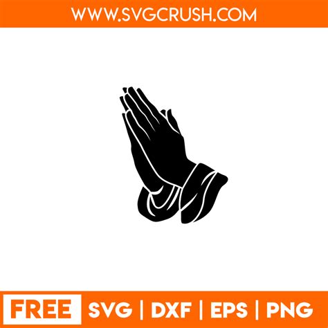 Praying Hands SVG Cut File