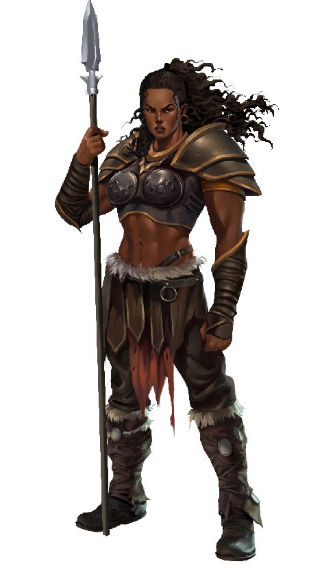 Stock Art- Female Fantasy Warrior - Star Anvil Studios | DriveThruRPG.com