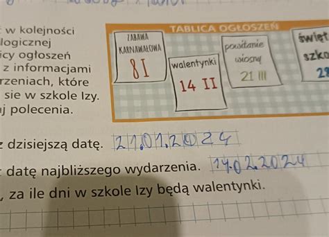 Zapisz Dzisiejsz Dat Zapisz Dat Najbli Szego Wydarzenia Oblicz Za