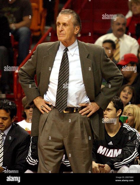 Miami Heat Coach Pat Riley Hi Res Stock Photography And Images Alamy