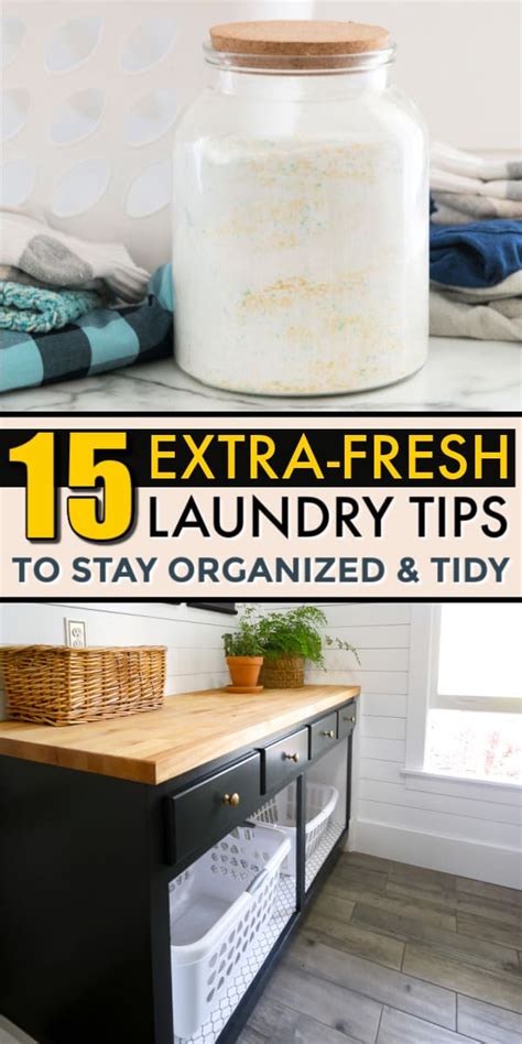 15 Extra-Fresh Laundry Room Organization Ideas to Stay Tidy & Clean