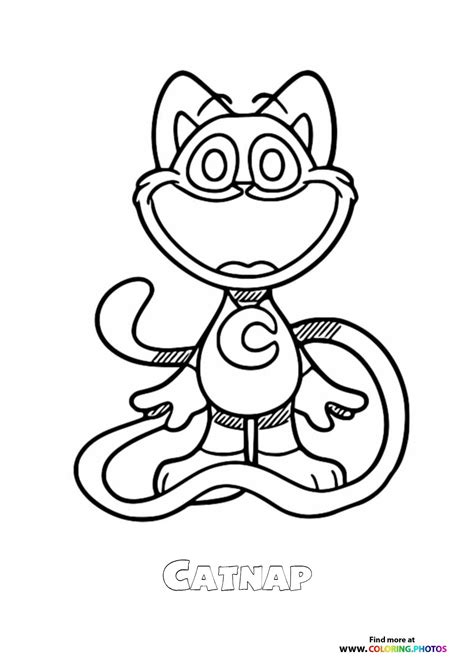 Catnap Desenho para Colorir: 15 Desenhos Fantásticos para Imprimir!