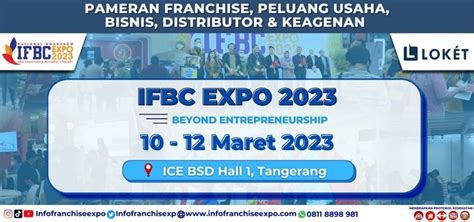 Beli Tiket PAMERAN IFBC 2023 JAKARTA