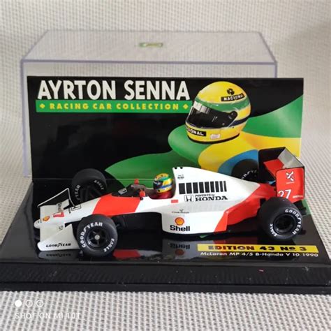 Minichamps F Ayrton Senna Mclaren Mp B Honda V