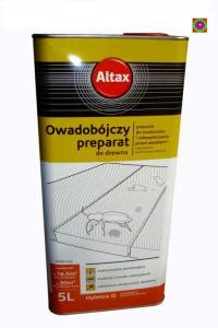 ALTAX HYLOTOX 5L OWADOBÓJCZY PREPARAT DO DREWNA 6015108583