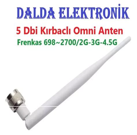 5 dBİ Omni Anten Omni Anten Yüksek Kazanç 2g 3g 4g Gsm Sinyal