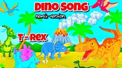 Dino Song T Rex Badannya Besar Tangannya Kecil Lagu Anak Anak Youtube