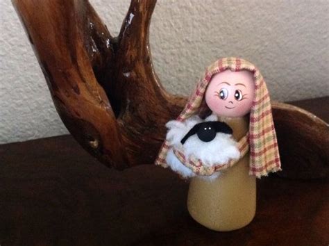 Shepherd Peg Doll Peg Nativity Shepherd Crèche shepherd Etsy Peg