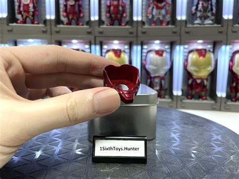 Marvel Avengers End Game Hot Toys Scale Mms D Tony Stark Iron Man Mk Helmet Neck