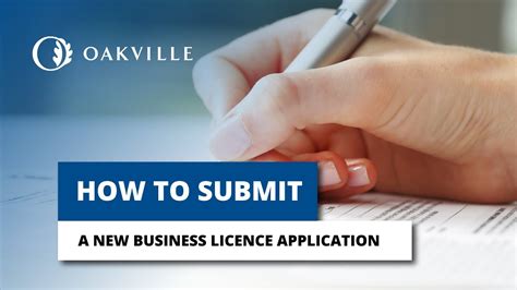 How To Submit A New Business Licence Application Youtube