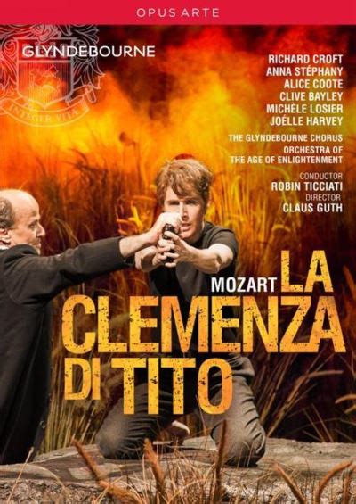 La Cl Mence De Titus Glyndebourne Dvd Dvd Zone Tous Les Dvd La Fnac