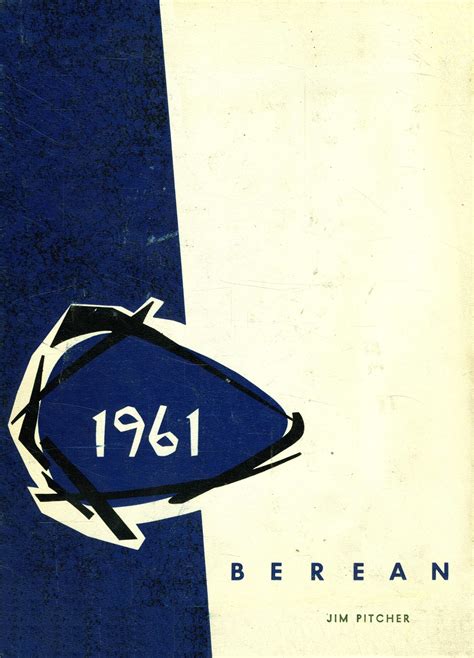 1961 yearbook from Berea High School from Berea, Ohio