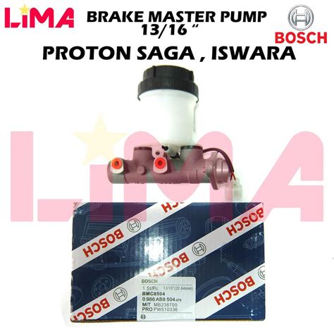 Proton Saga Iswara Brake Master Pump Bosch Shopee Malaysia