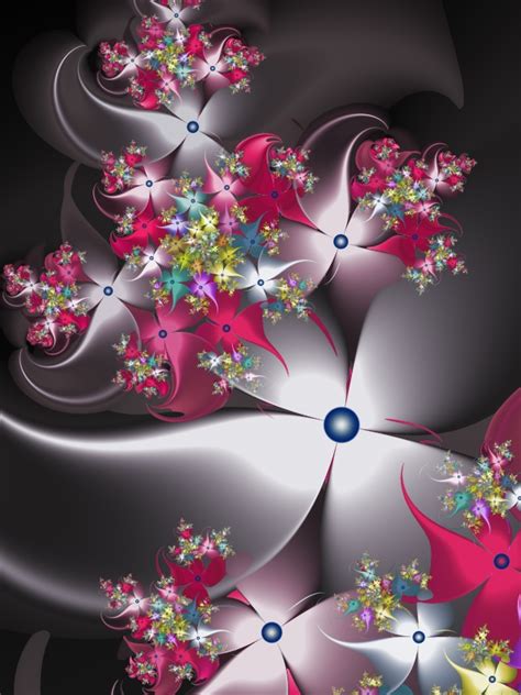 Pictures 85 Beautiful Fractal Flowers Art