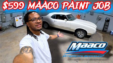 Is A 599 Maaco Paint Job Worth It Custom Convertible Oldsmobile