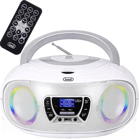 BOOMBOX RADIO DAB ODTWARZACZ CD MP3 USB LCD Budzik Sklep Opinie