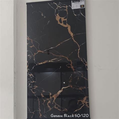 Jual Granite Lantai 60x120 Geneva Black Valentino Gress Glazed