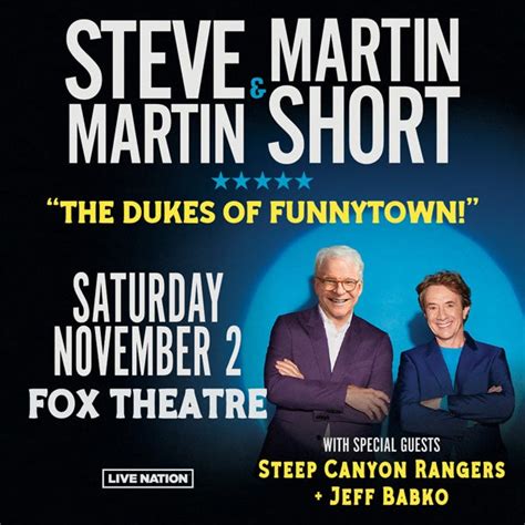 Steve Martin And Martin Short The Dukes Of Funnytown Featuring Jeff