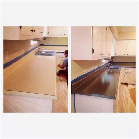 Countertop Transformation with Rust-oleum Countertop Coating | Self ...