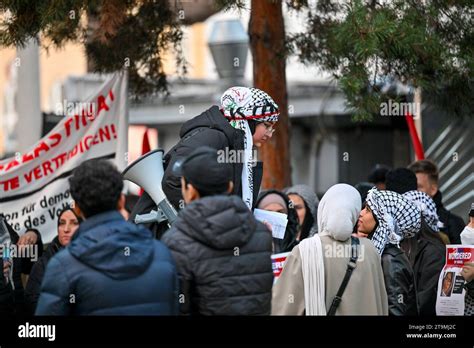 Demonstration Paleastina In Linz Pro Gaza 26112023 Linz Aut